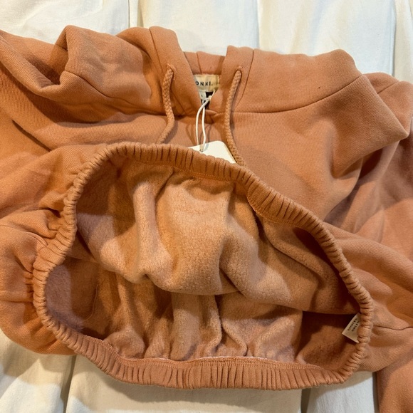 DONNI. Vintage Fleece Cropped Hoodie S - Picture 3 of 4